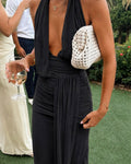 BEC & BRIDGE - Cassis Drape Maxi Dress